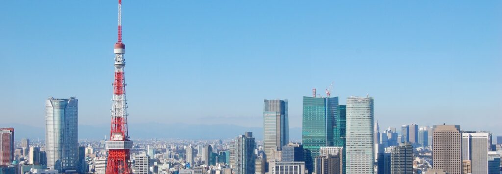 東京タワーの風景